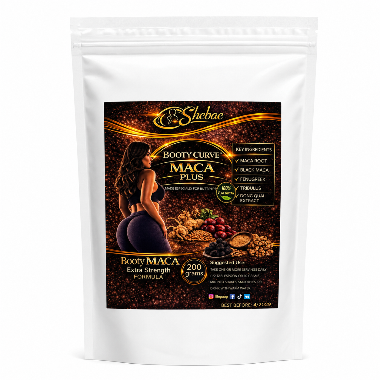 Booty Curve MACA Plus
