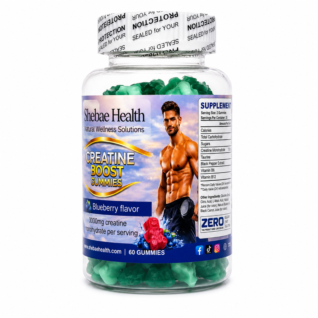 Creatine Boost Gummies Blueberry Flavor