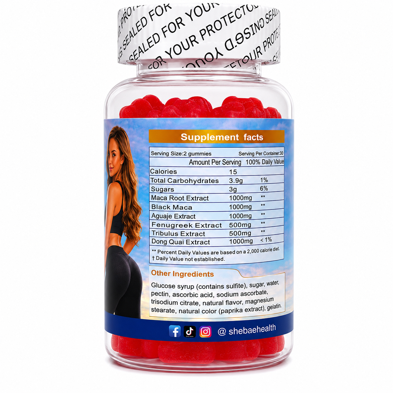 MACA PLUS 60 Gummies